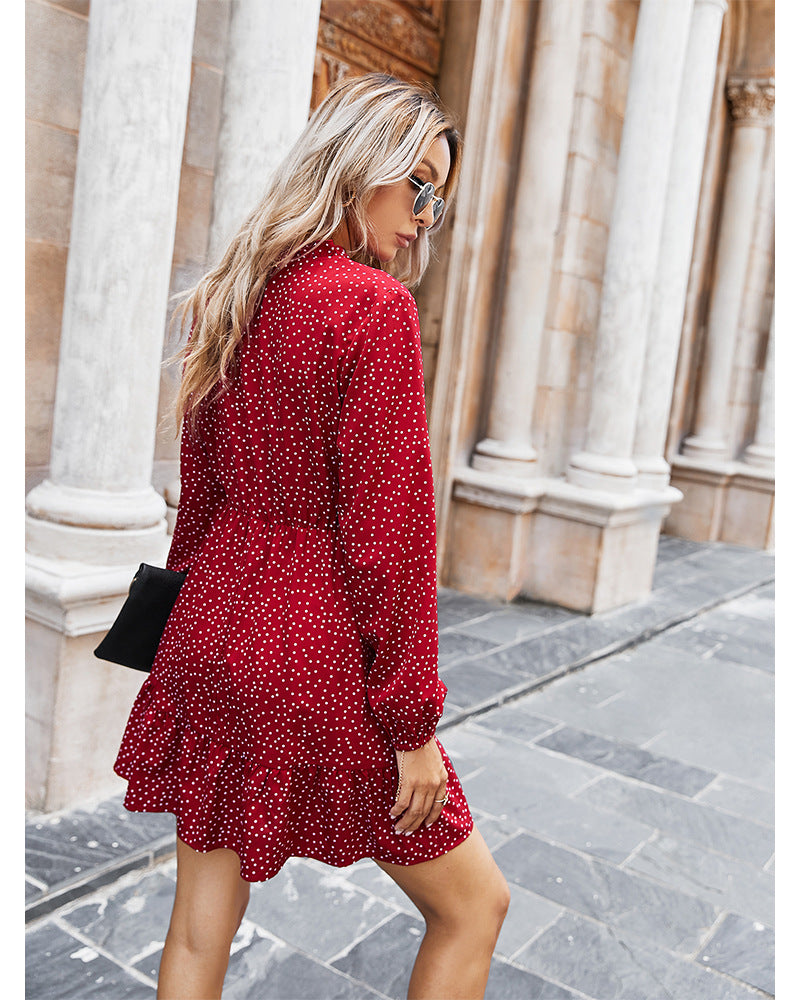 Fashion Printed Women's Casual Dress