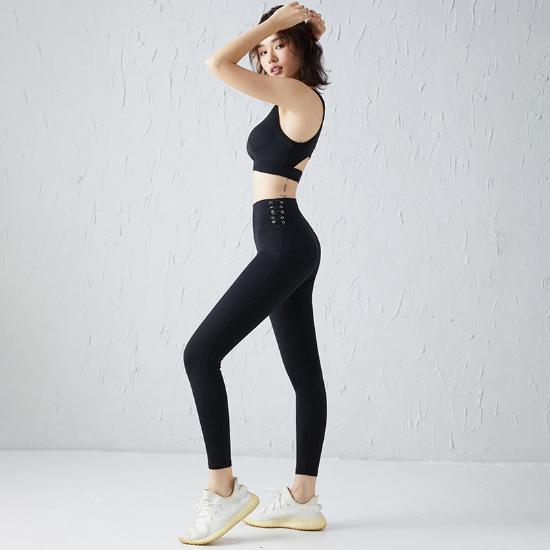 High Stretch Naked Feeling Women's Sports Set