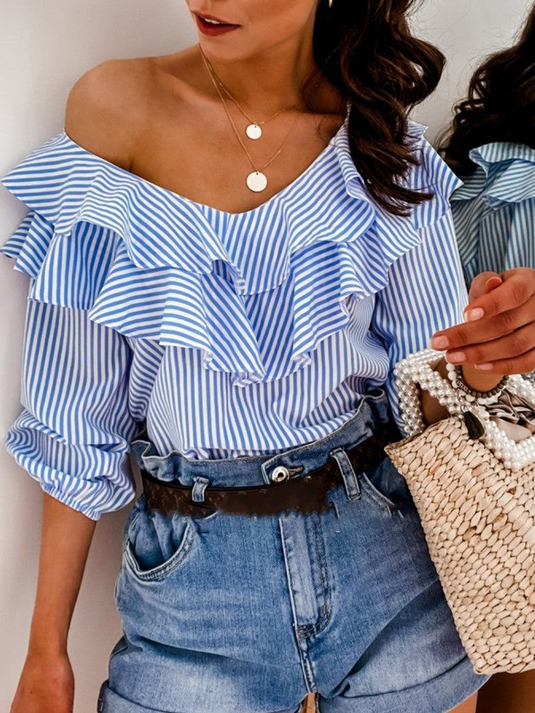 Short Sleeve Women's Blouse