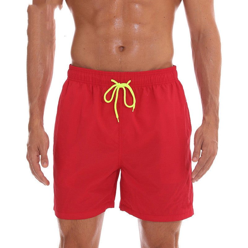 Cross-Border ESCATCH Men's Breathable Lotus Leaf Water-Repellent Beach Spots Shorts