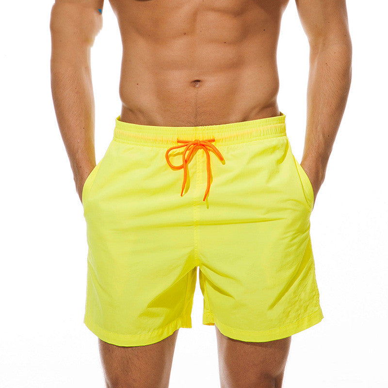 Cross-Border ESCATCH Men's Breathable Lotus Leaf Water-Repellent Beach Spots Shorts