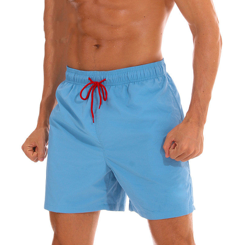 Cross-Border ESCATCH Men's Breathable Lotus Leaf Water-Repellent Beach Spots Shorts