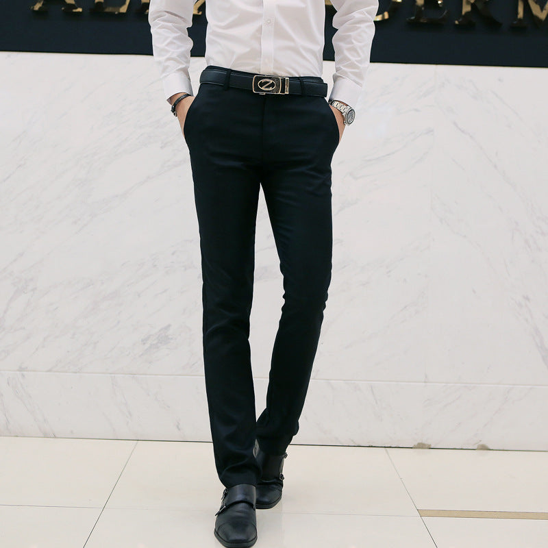Casual Business Men's Slim-Fit Casual Pants