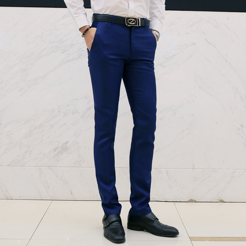 Casual Business Men's Slim-Fit Casual Pants