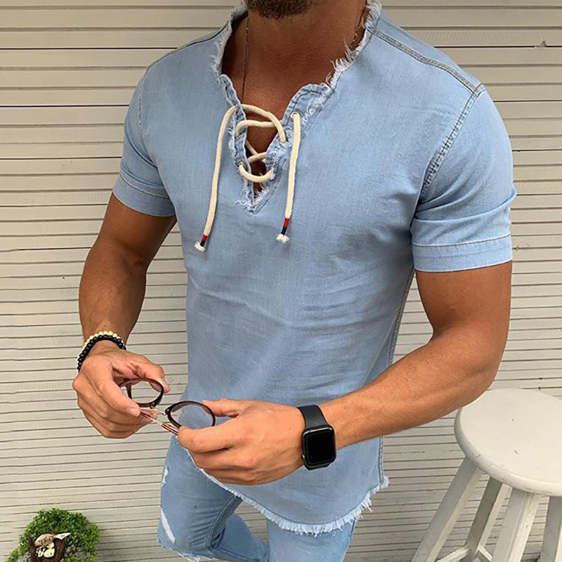 Solid Color Men's T-Shirt