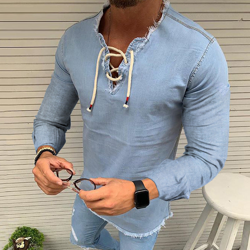 Solid Color Men's T-Shirt