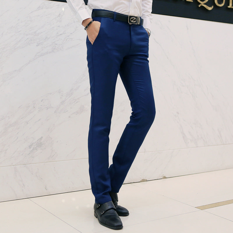 Casual Business Men's Slim-Fit Casual Pants