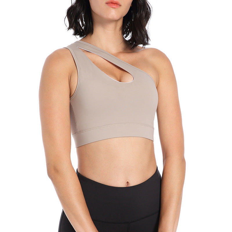 Oblique Belt Back Sports Vest Without Steel Ring