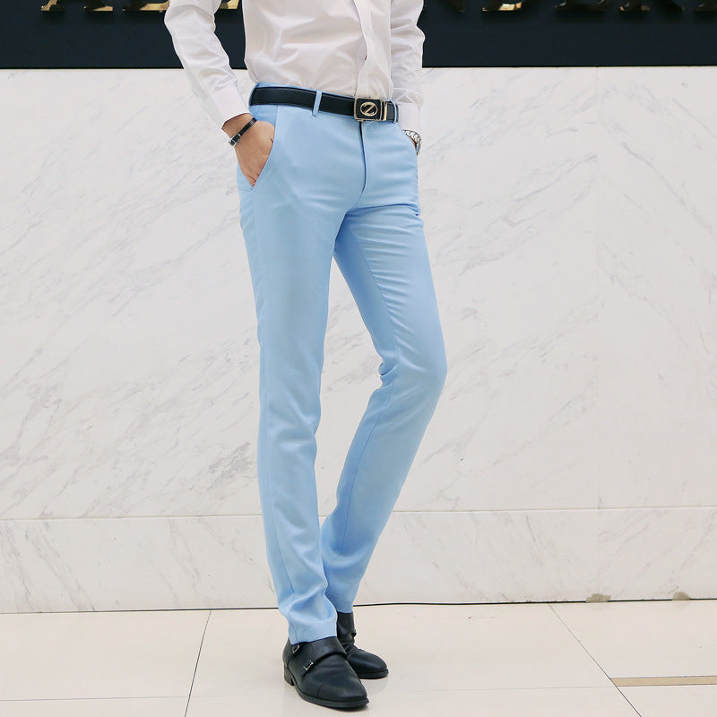 Casual Business Men's Slim-Fit Casual Pants