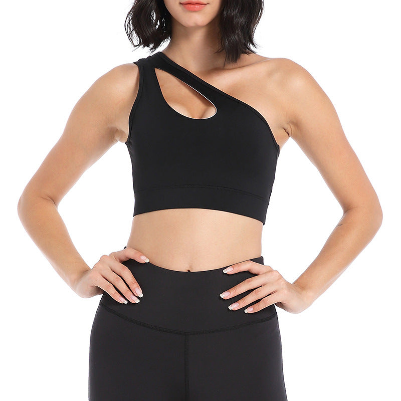 Oblique Belt Back Sports Vest Without Steel Ring