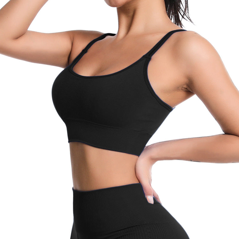 Thin Shoulder Strap Fitness Women's Top