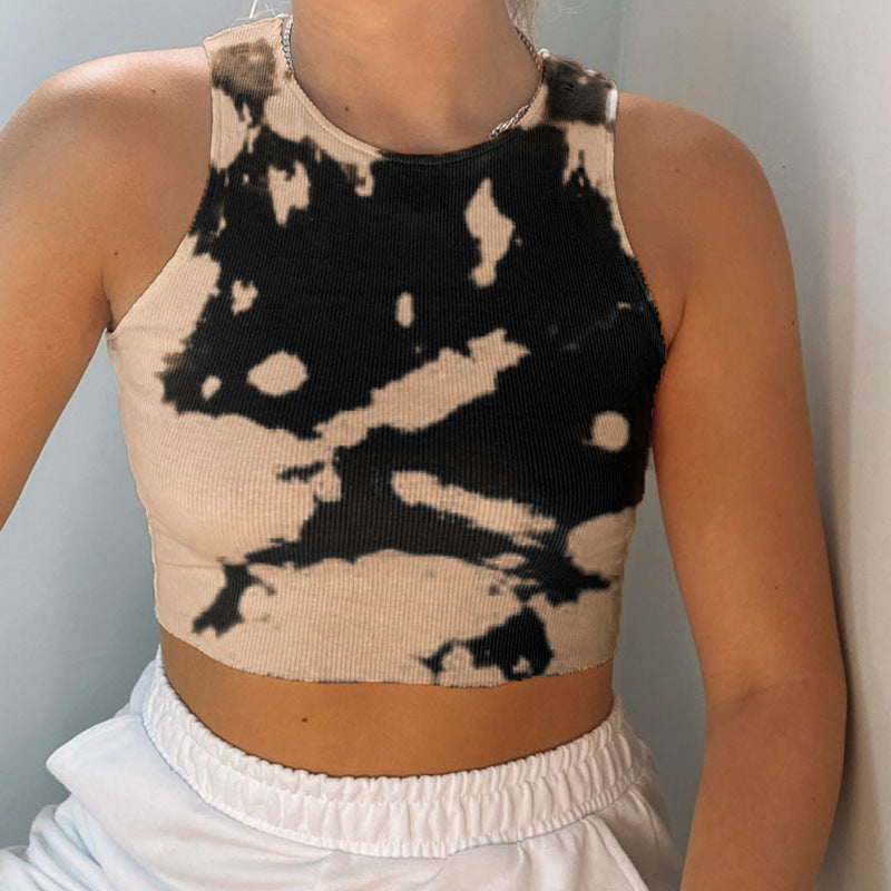 High-Elastic Slim Women's Sports Crop Top