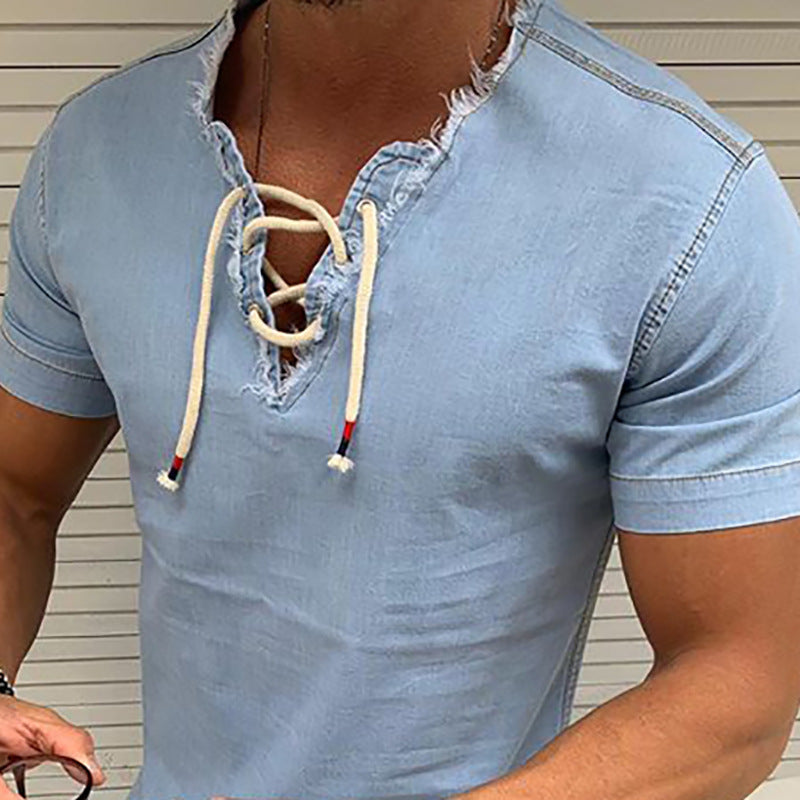 Solid Color Men's T-Shirt