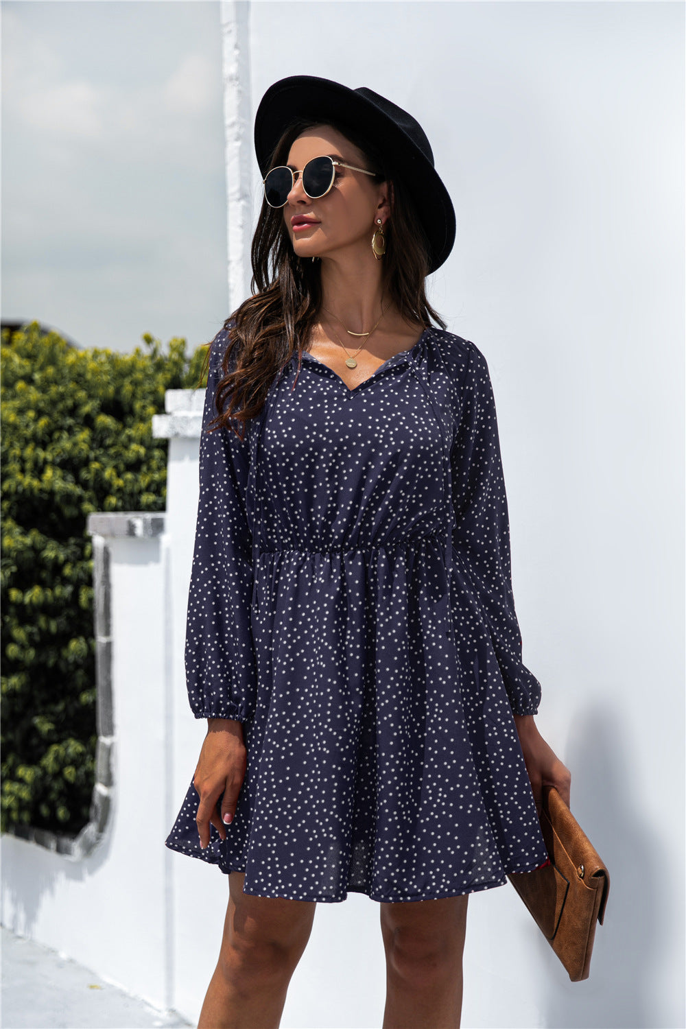 Fashion Printed Women's Casual Dress