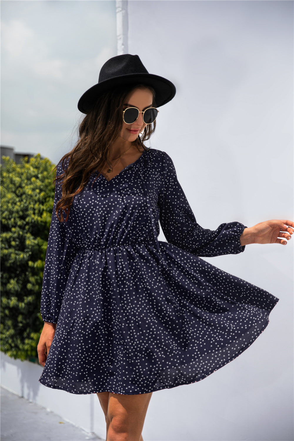 Fashion Printed Women's Casual Dress