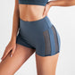 Beautiful Back Hollow Shorts Fitness Clothing Women's Sports Set