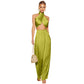 Tube Top Wide Leg Pants Two-piece Women's Suit