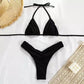 Split Two-Piece Women's Bikini Swimsuit